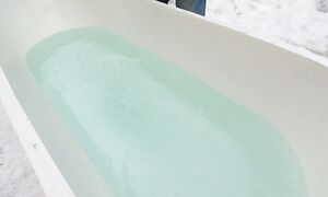 Ванна за 50 своими руками ОТДЕЛКА ИСПЫТАНИЕ!