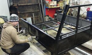 DIY New Flatbed Tray Build Mazda B2500 Ep.5