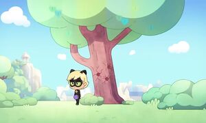 Miraculous Chibi. Игра в пинг-понг