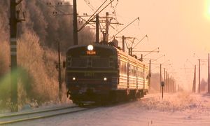 Электропоезд ЭР2-1294 на ст. Лагеди _ ER2-1294 at Lagedi station